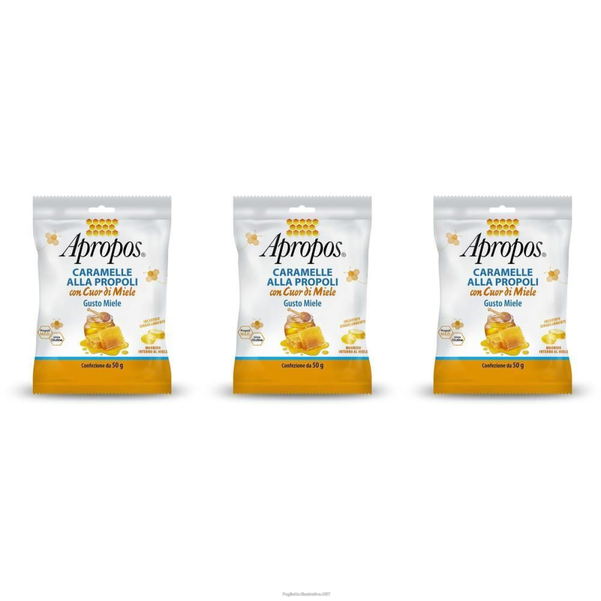 Cerca Offerte di apropos caramelle dure cuor di miele - confezione 3x50 g caram e acquista online