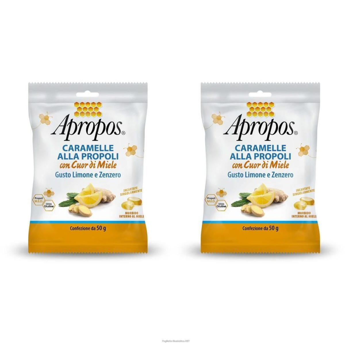 Cerca Offerte di apropos caramelle dure cuor di miele - limone zenzero confezione 2x5 e acquista online