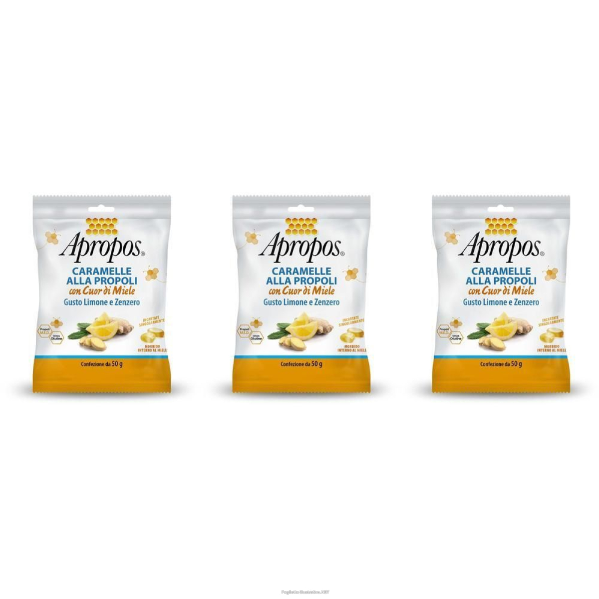 Cerca Offerte di apropos caramelle dure cuor di miele - limone zenzero confezione 3x5 e acquista online