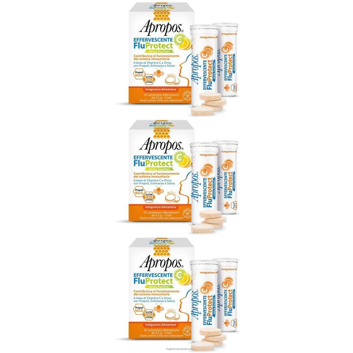 Cerca Offerte di apropos effervescente c fluprotect senza zuccheri 20 compresse efferve e acquista online