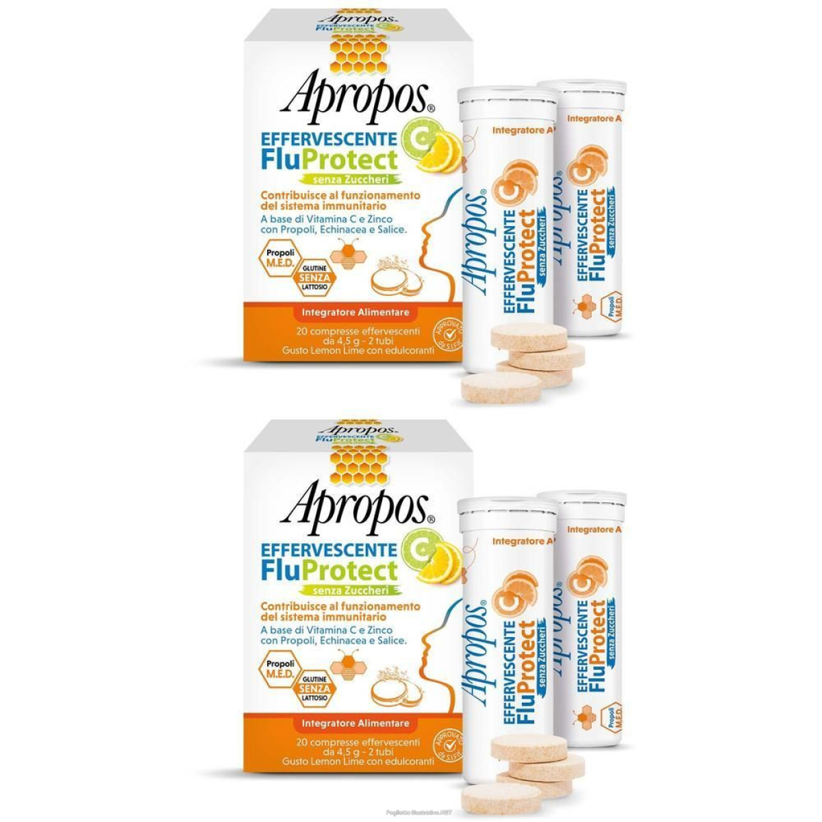 Cerca Offerte di apropos effervescente c fluprotect senza zuccheri 20 compresse efferve e acquista online