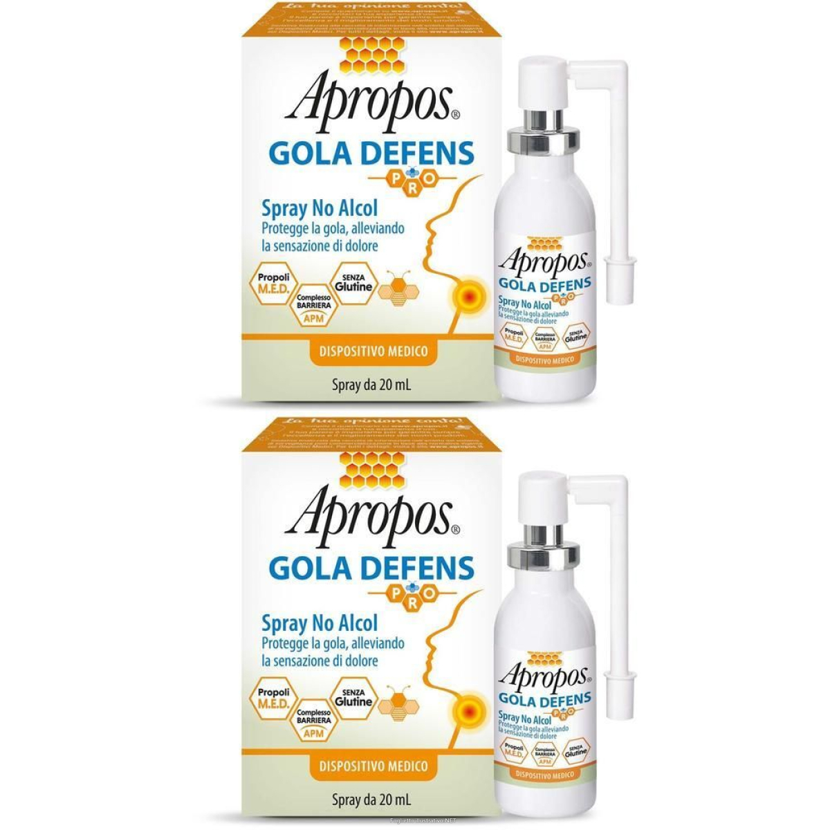 Cerca Offerte di apropos gola defens pro spray orale 2x20 ml orale e acquista online