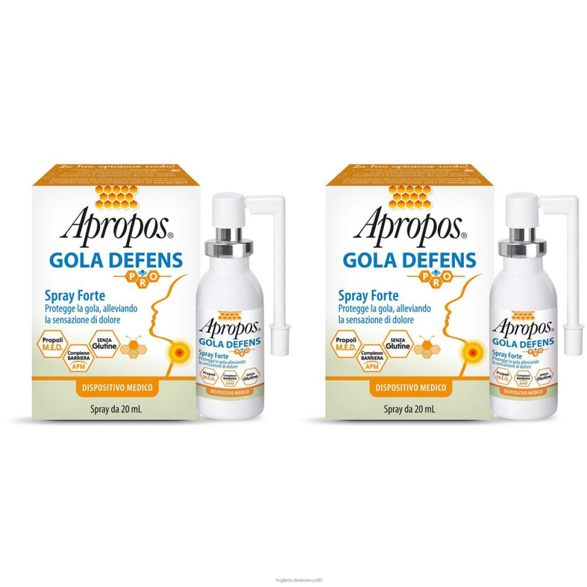 Cerca Offerte di apropos gola defens pro spray set da 2 2x20 ml orale e acquista online