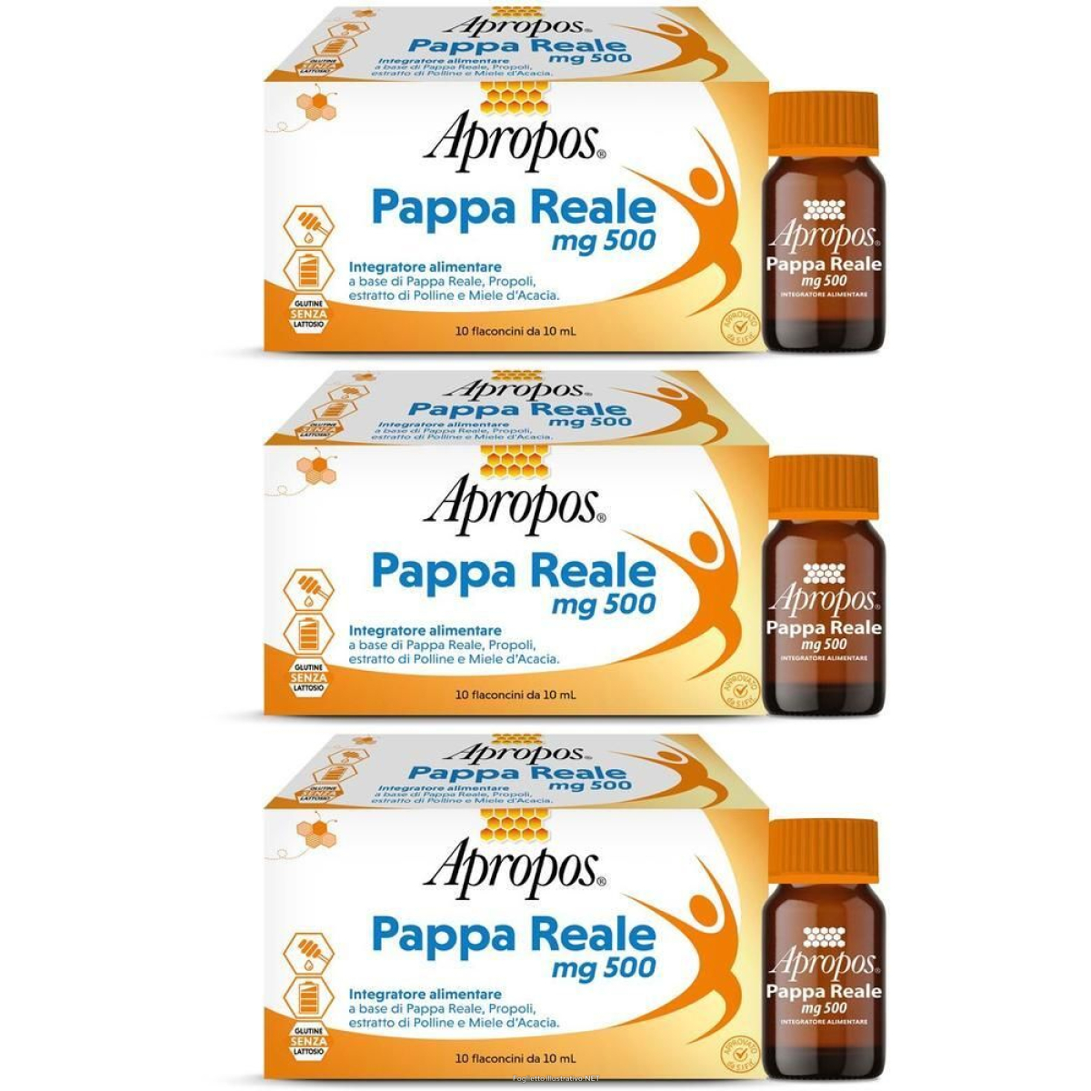 Cerca Offerte di apropos pappa reale 500 mg - flaconcini 3x10x10 ml flaconcini bevibili e acquista online