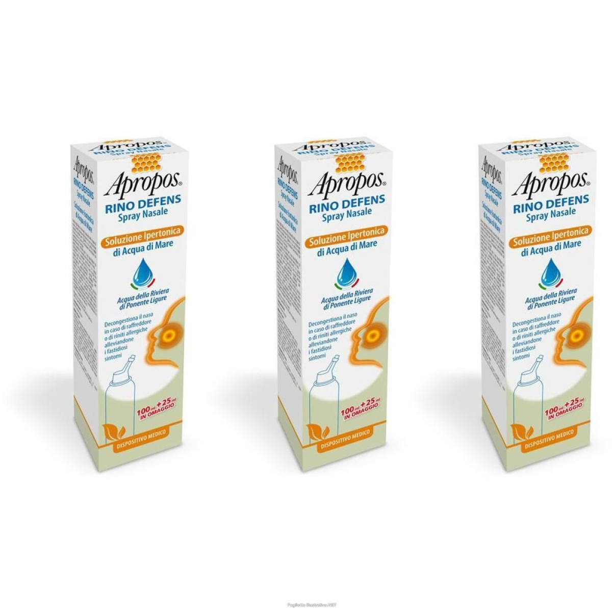 Cerca Offerte di apropos rino defens spray nasale 3x125 ml e acquista online