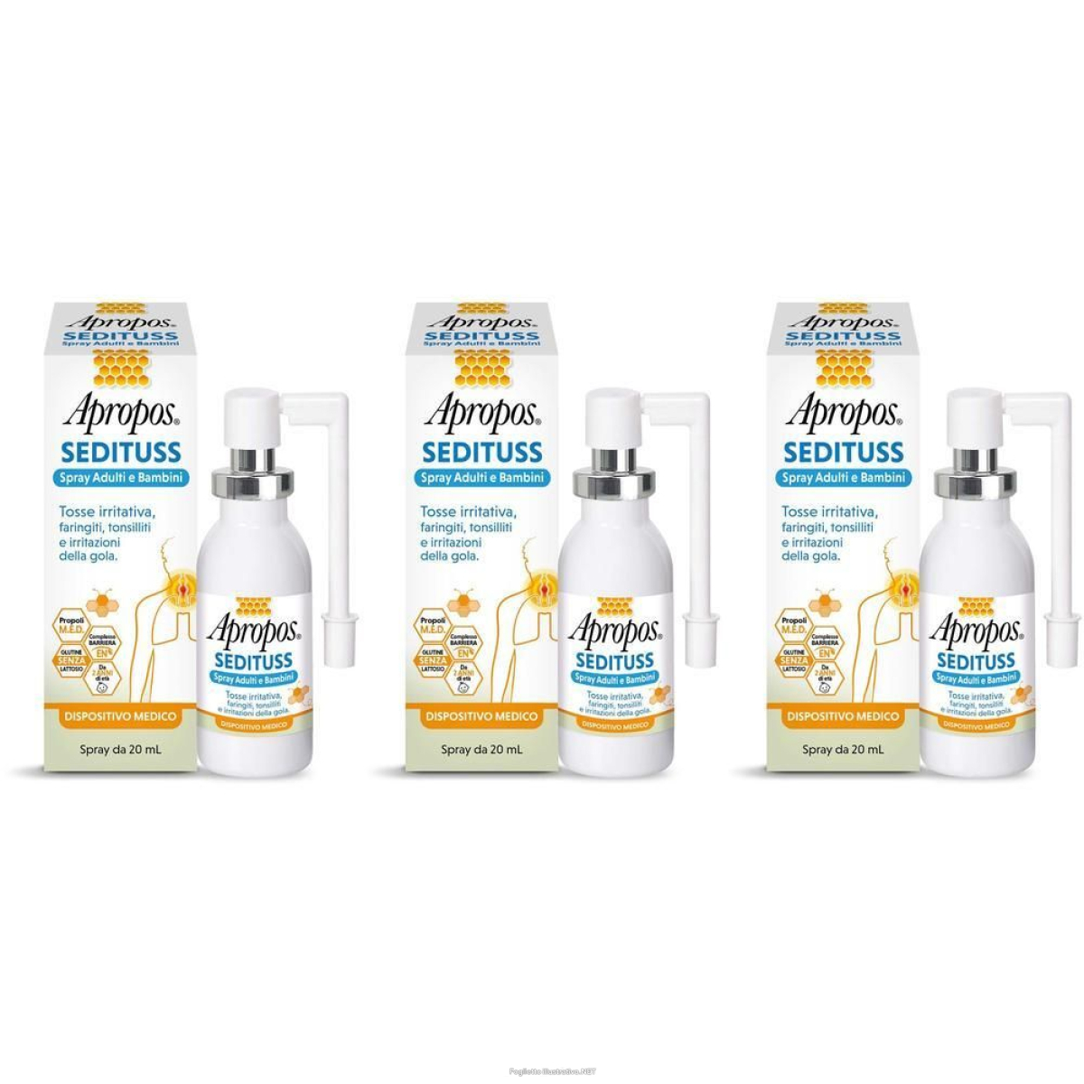 Cerca Offerte di apropos sedituss spray adulti/bambini 20 ml 3x20 ml orale e acquista online