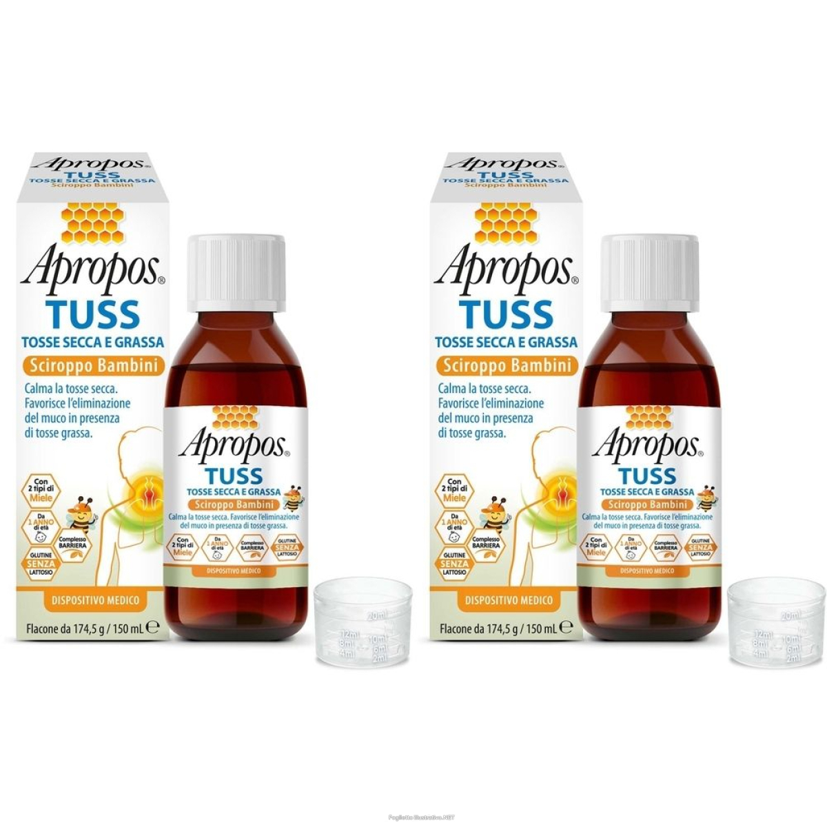 Cerca Offerte di apropos tuss tosse secca e grassa bambini - sciroppo set da 2 2x150 ml e acquista online