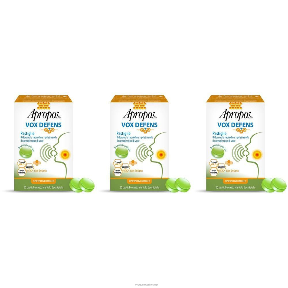 Cerca Offerte di apropos vox defens pastiglie gusto mentolo eucaliptolo 3x20x2,5 g past e acquista online