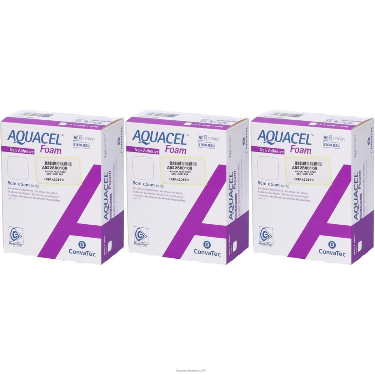 Cerca Offerte di aquacel foam non adhesive 5x5 cm 3x10 st e acquista online
