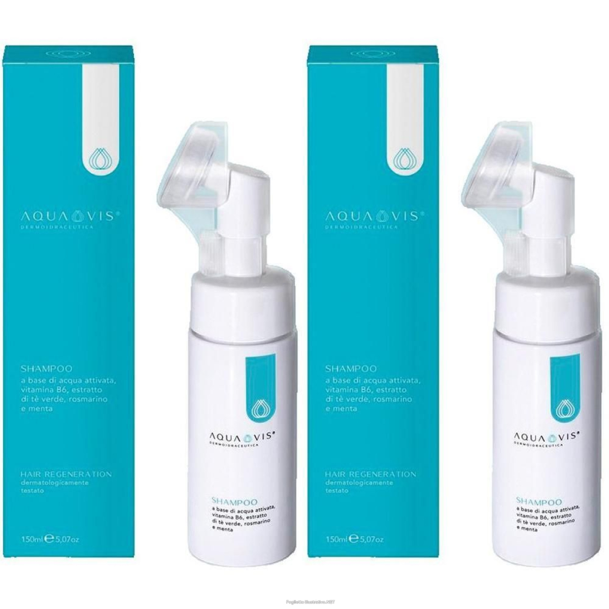Cerca Offerte di aquavis shampoo anticaduta hair regeneration 150 ml 2x150 e acquista online
