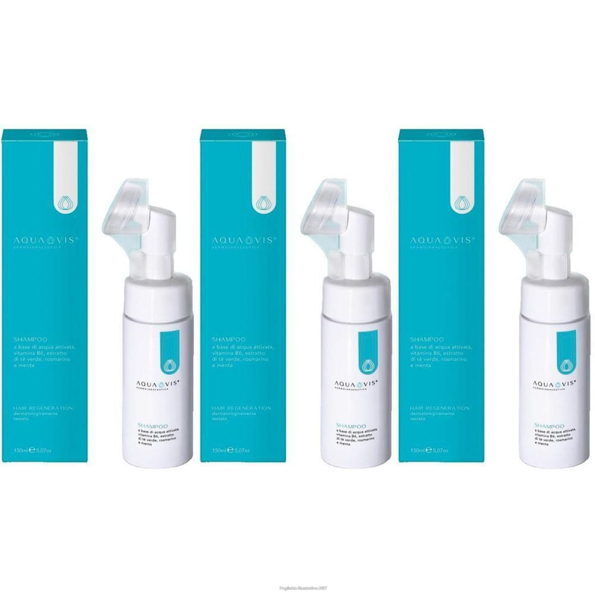 Cerca Offerte di aquavis shampoo anticaduta hair regeneration 150 ml 3x150 e acquista online