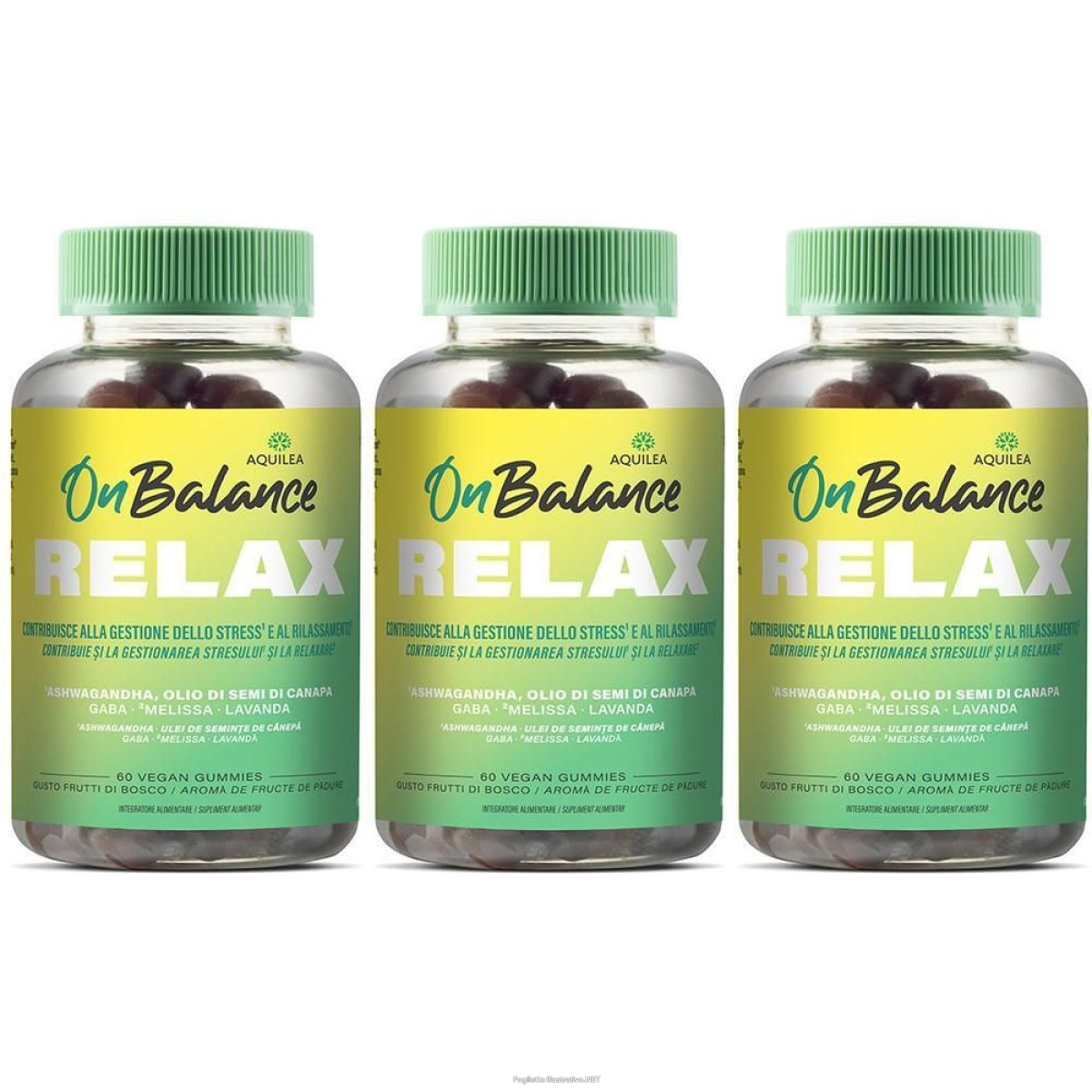 Cerca Offerte di aquilea onbalance relax caramelle gommose 3x210 g e acquista online