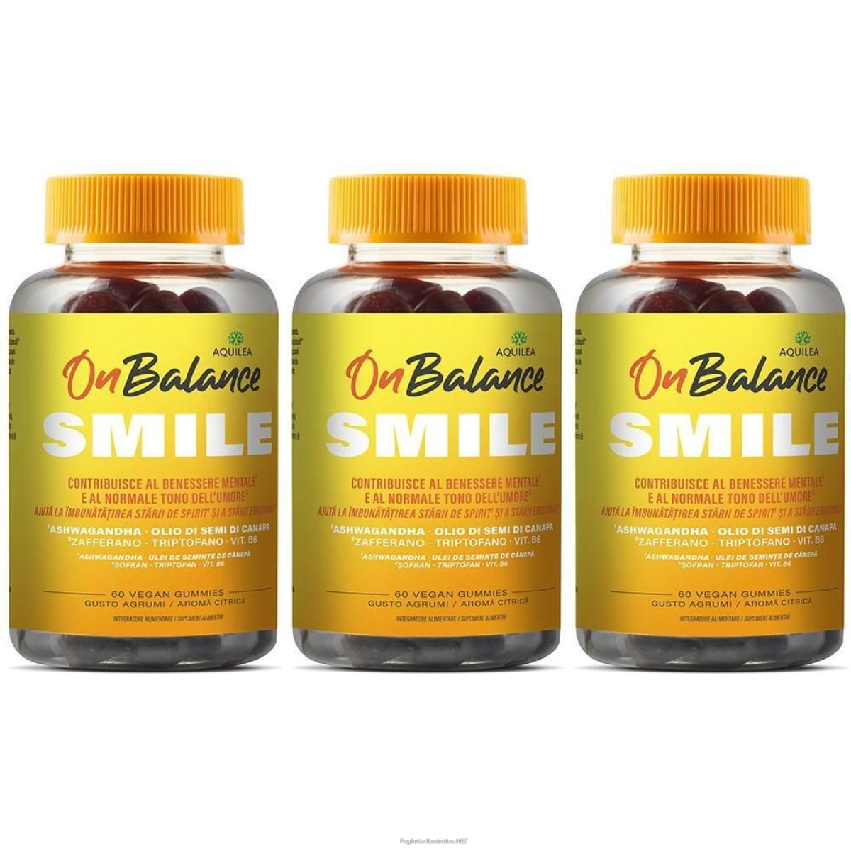 Cerca Offerte di aquilea onbalance smile caramelle gommose 210 g e acquista online