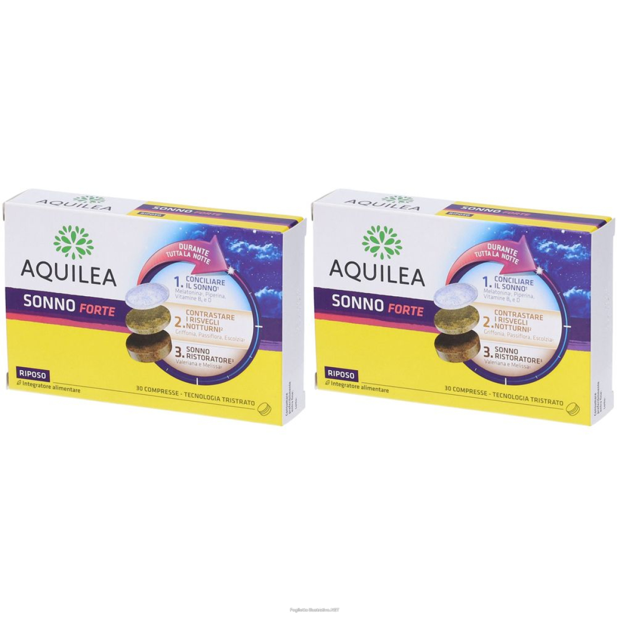 Cerca Offerte di aquilea sonno forte set da 2 2x30 g compresse e acquista online