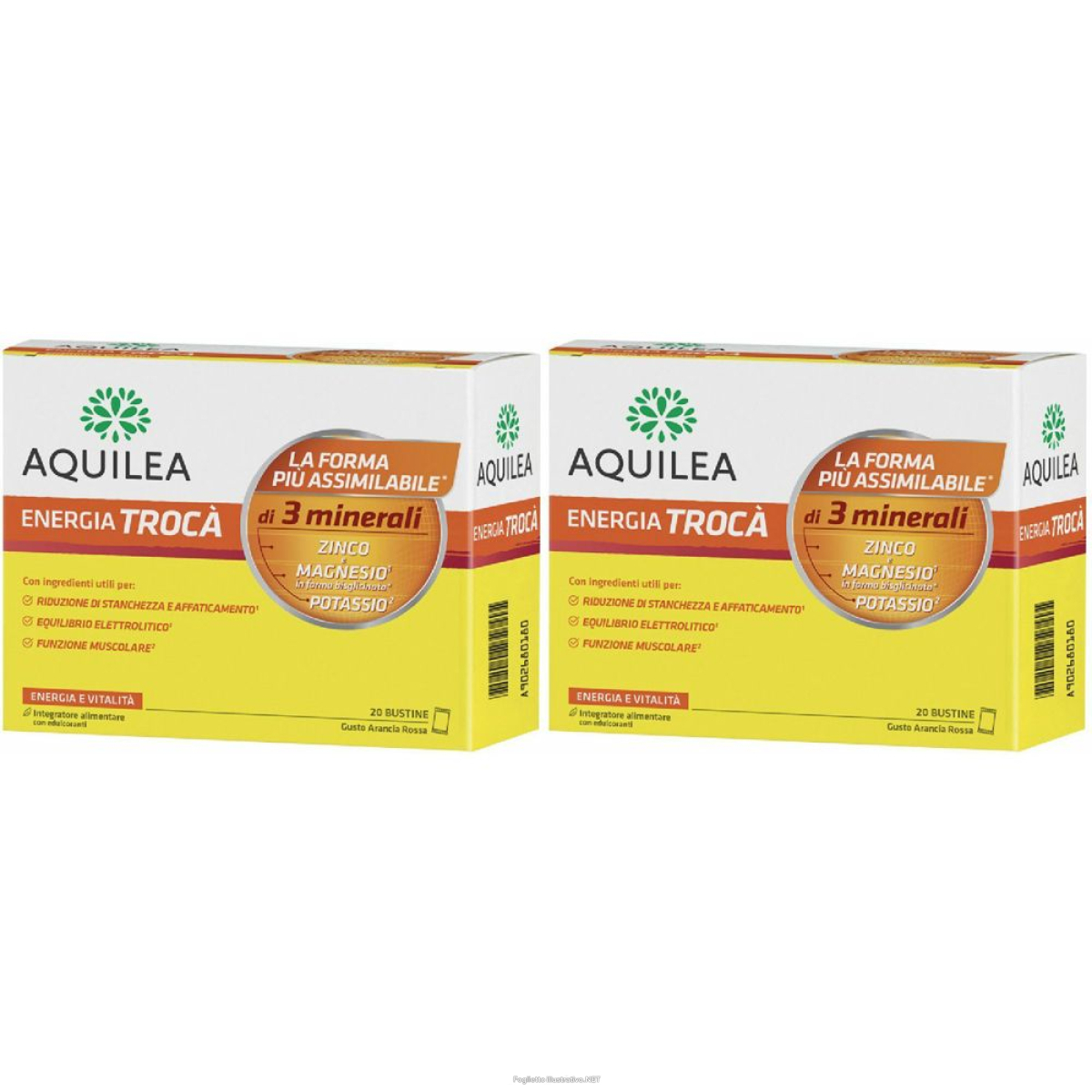 Cerca Offerte di aquilea trocà® arancia rossa bustine set da 2 2x20 pz bustina e acquista online