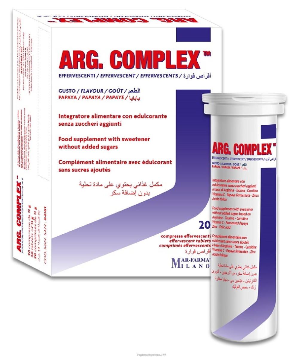 Cerca Offerte di arg complex 20 compresse effervescenti e acquista online