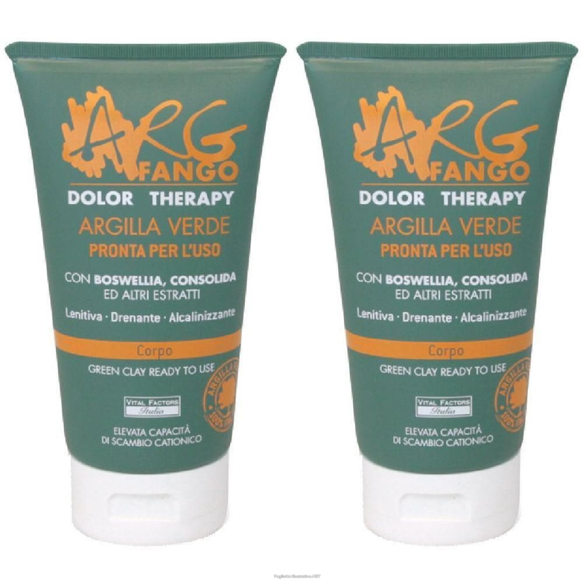 Cerca Offerte di arg fango dolor therapy argilla verde 2x150 ml e acquista online