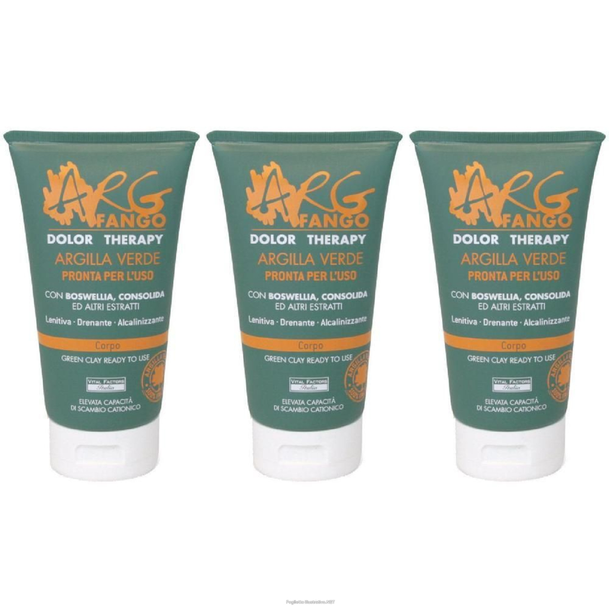 Cerca Offerte di arg fango dolor therapy argilla verde 3x150 ml e acquista online