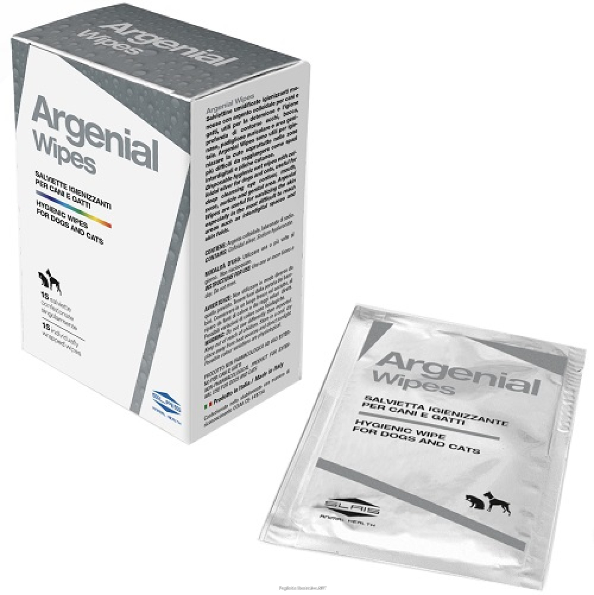Cerca Offerte di argenial wipes cane/gatto salviette igenizzanti 15pz - slais e acquista online