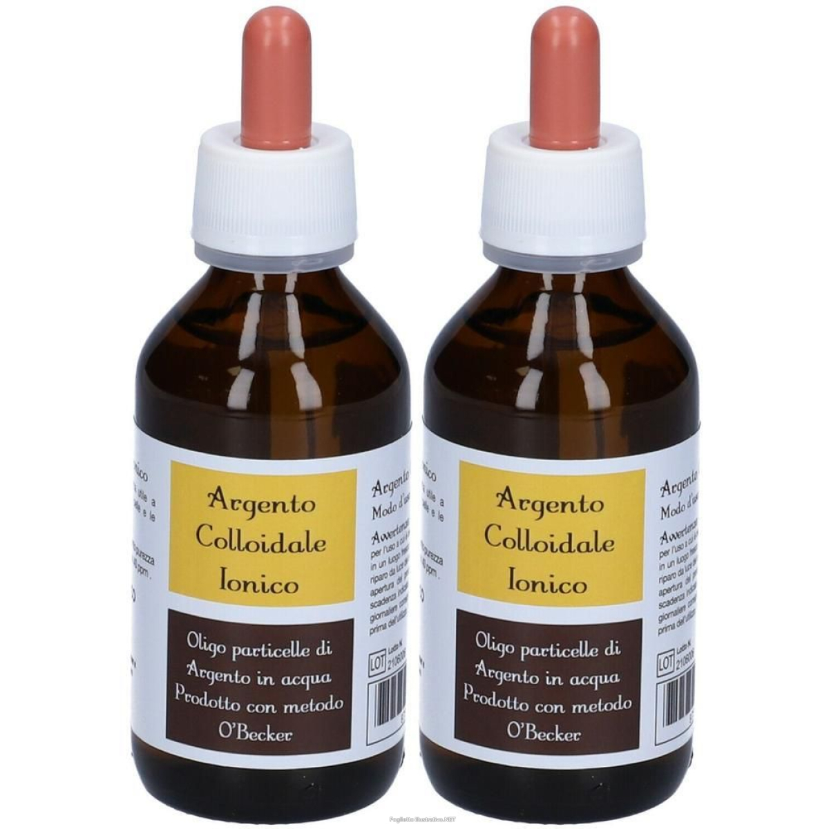 Cerca Offerte di argento colloidale ionico 40 ppm 2x100 ml gocce e acquista online