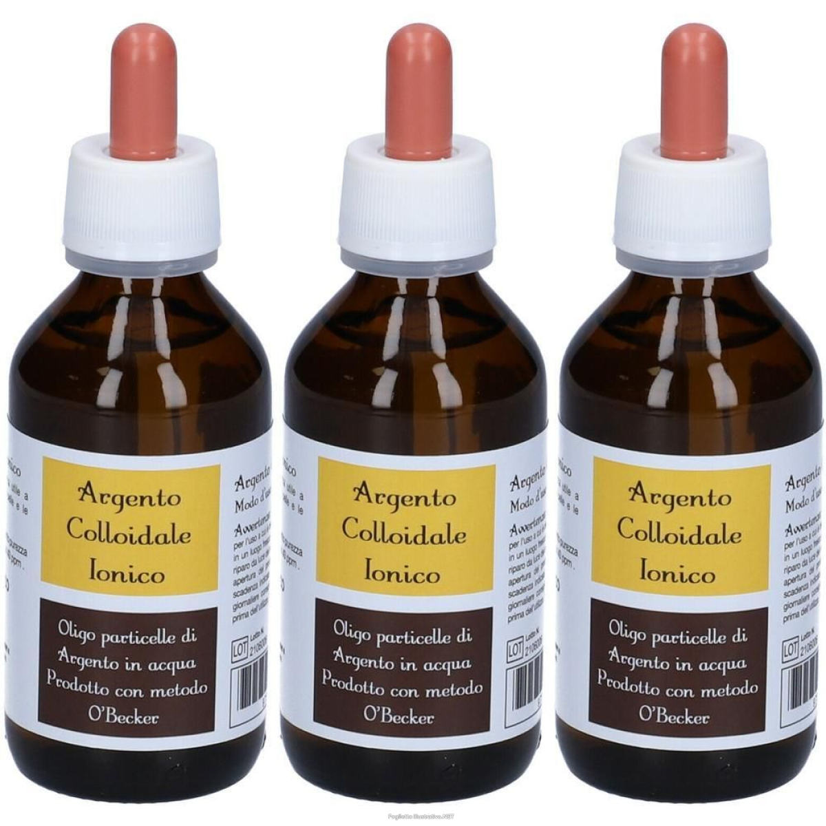 Cerca Offerte di argento colloidale ionico 40 ppm 3x100 ml gocce e acquista online