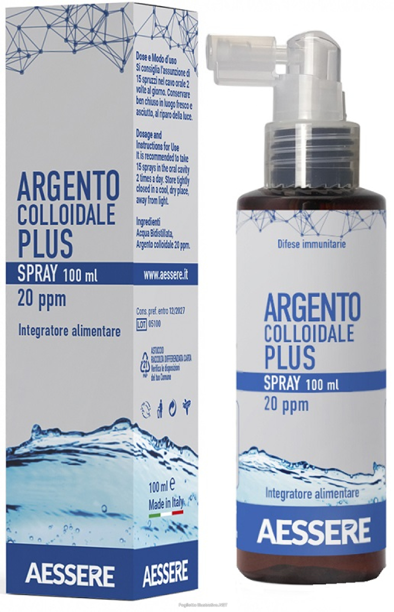 Cerca Offerte di argento colloidale plus 20ppm spray 100 ml e acquista online