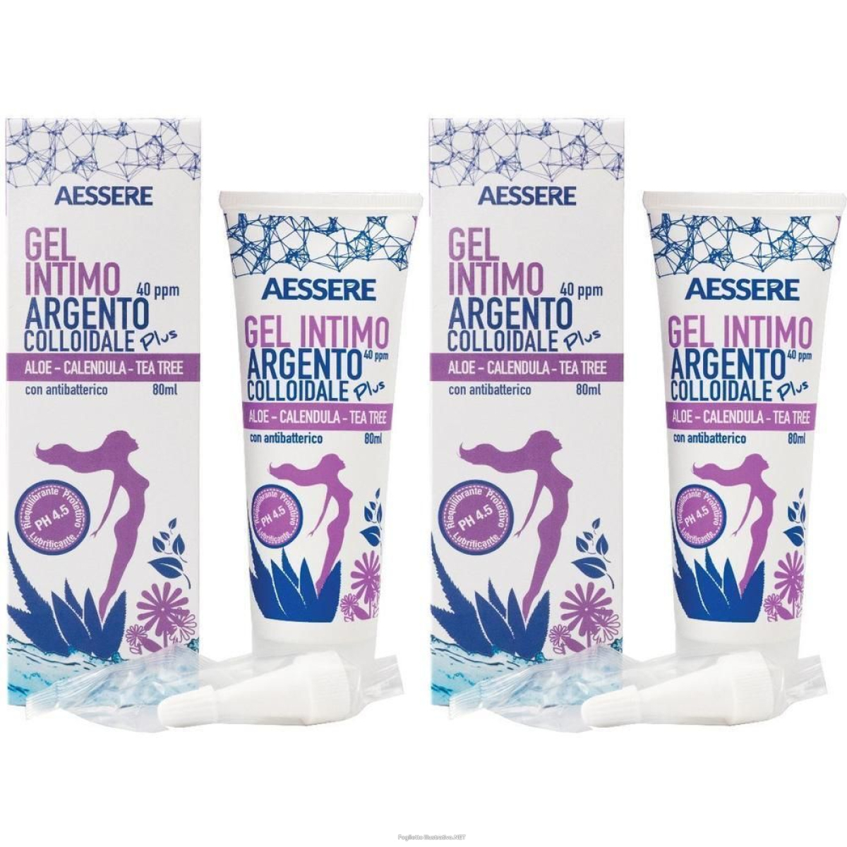 Cerca Offerte di argento colloidale plus gel intimo 250 ml 2x80 ml e acquista online