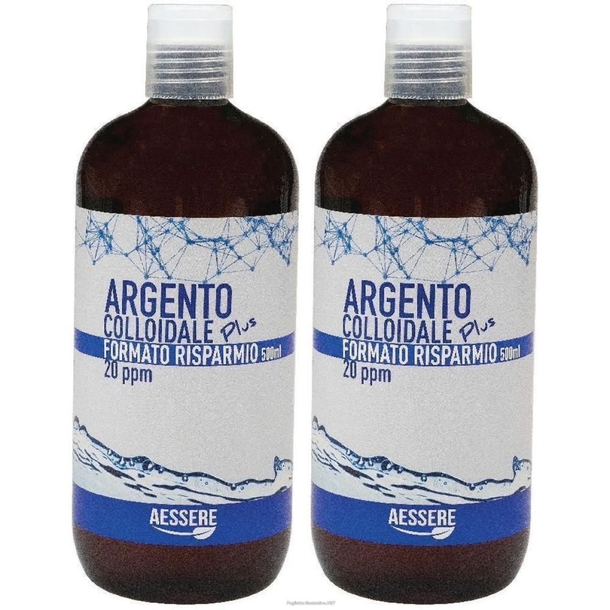 Cerca Offerte di argento colloidale plus maxi 20ppm 2x500 ml e acquista online