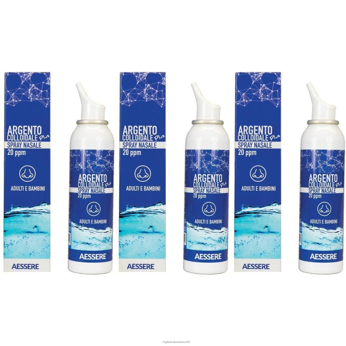 Cerca Offerte di argento colloidale plus nasale spray 20 ppm 100 ml 3x100 ml e acquista online