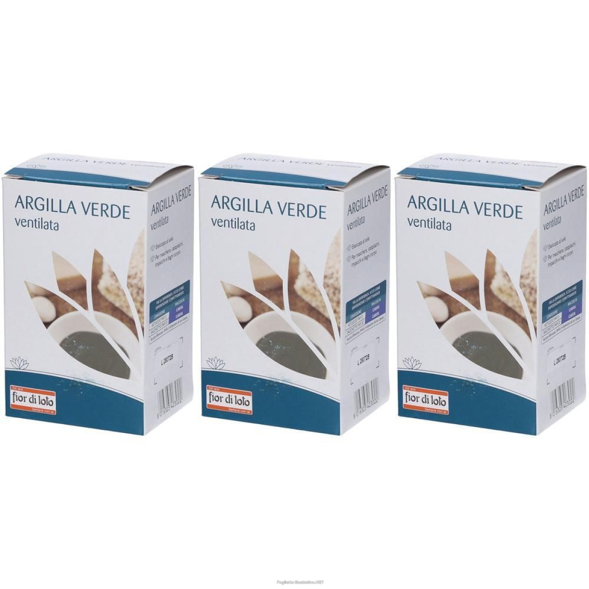 Cerca Offerte di argilla verde ventilata 3x200 g polvere e acquista online