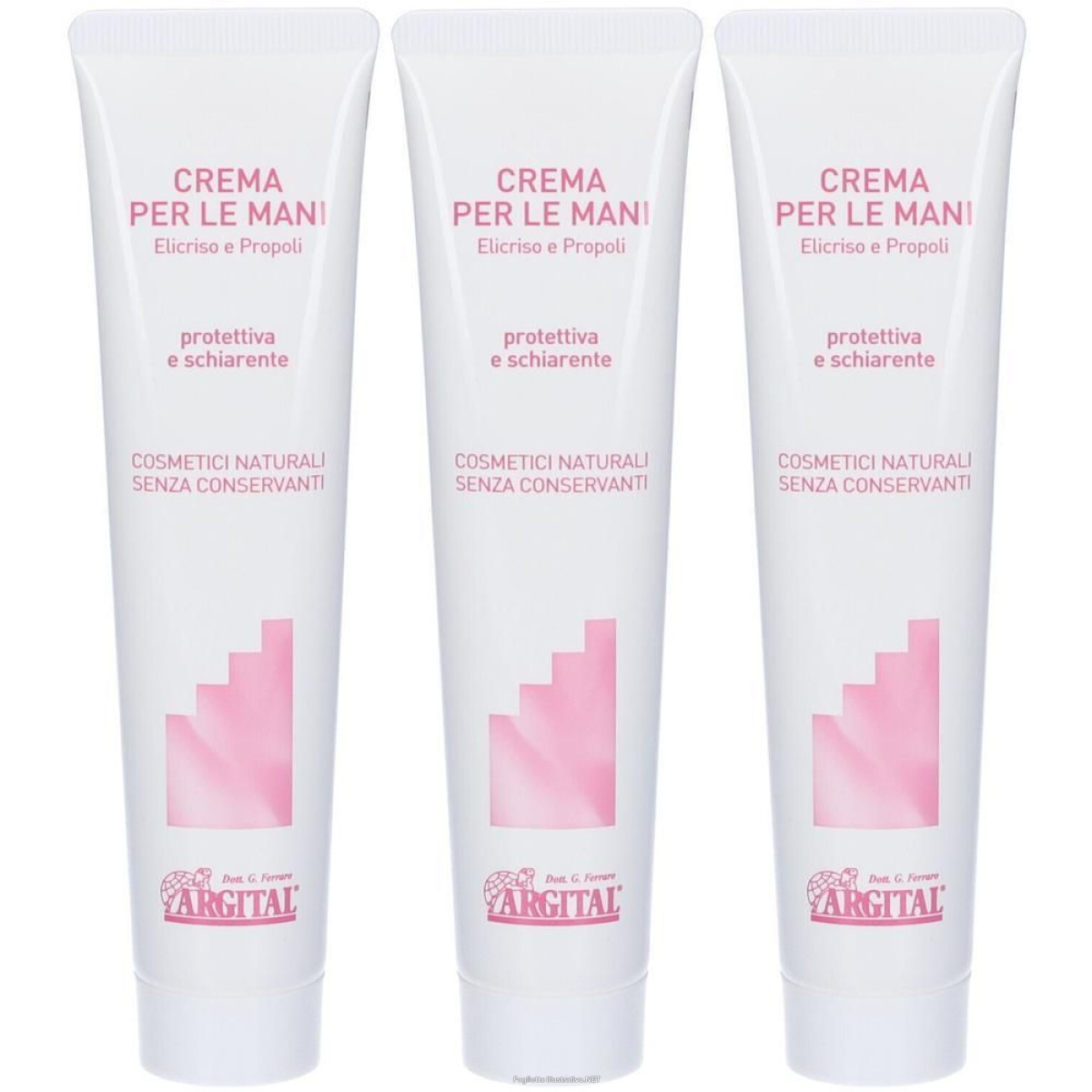 Cerca Offerte di argital crema per le mani 3x75 ml la pelle e acquista online