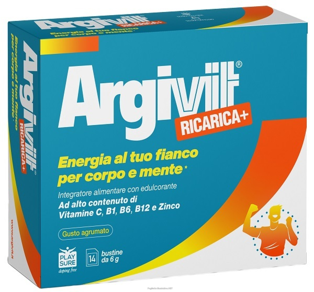 Cerca Offerte di argivit ricarica+ 14 bustine da 6 g gusto agrumato con edulcorante senza glutine senza lattosio e acquista online