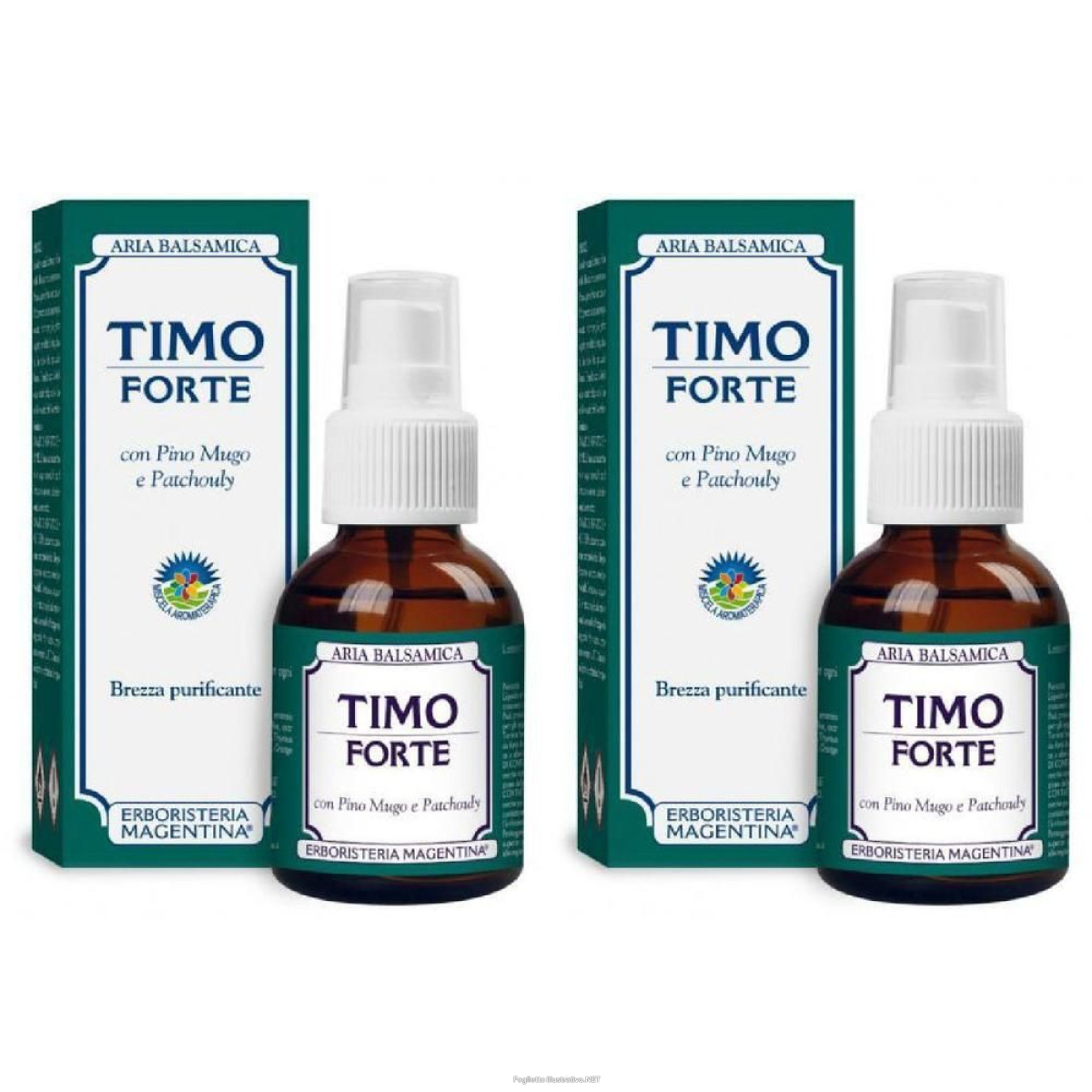 Cerca Offerte di aria balsamica timo forte con pino mugo e patchouly 2x50 ml balsamo e acquista online