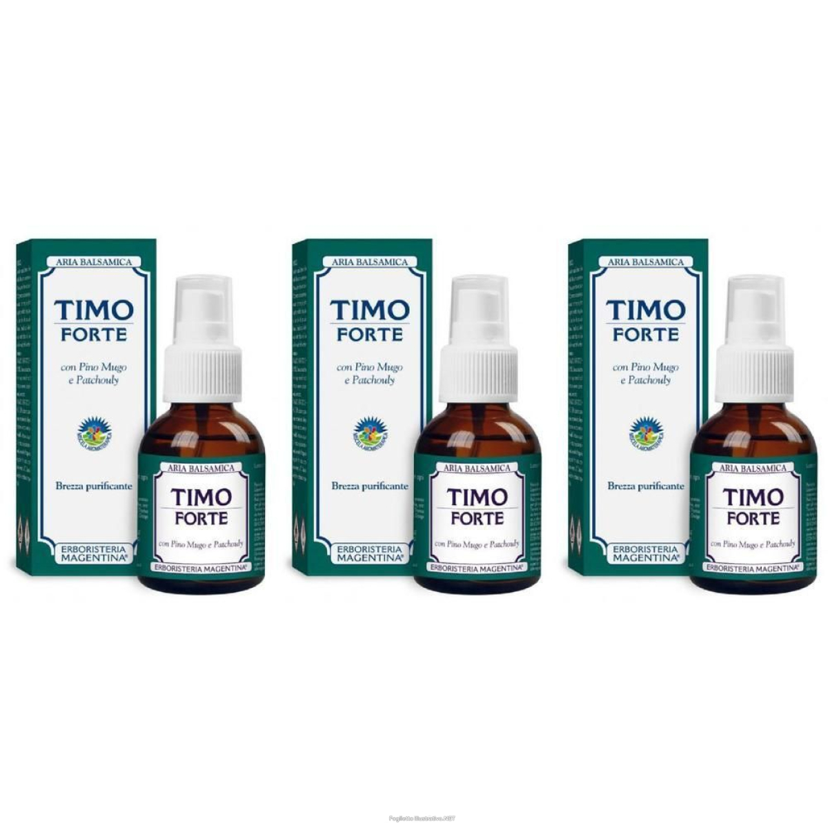 Cerca Offerte di aria balsamica timo forte con pino mugo e patchouly 3x50 ml balsamo e acquista online