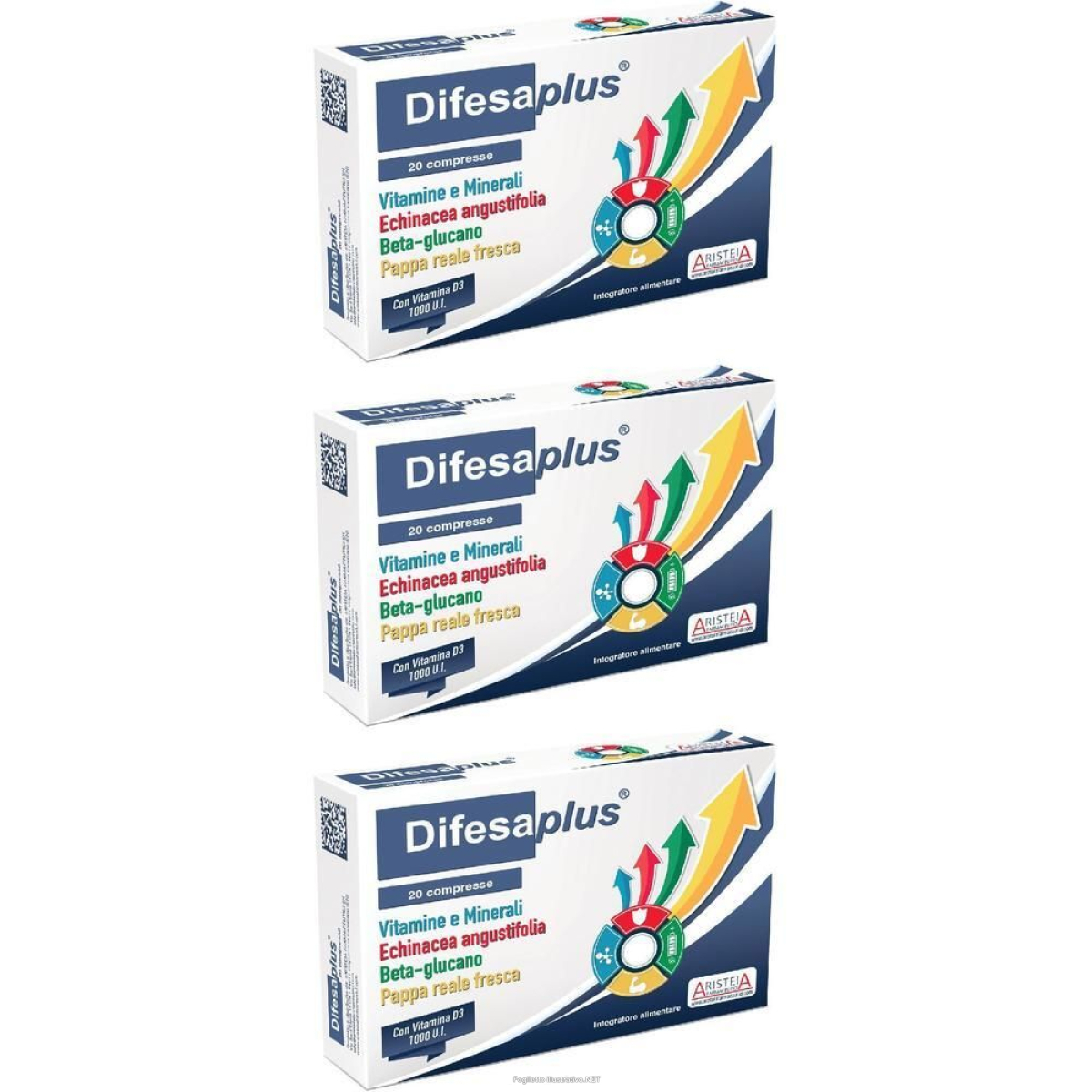 Cerca Offerte di aristeia farmaceutici difesaplus compresse 3x18 g e acquista online