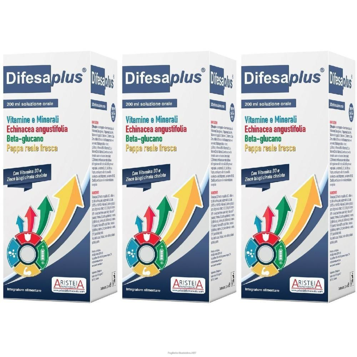 Cerca Offerte di aristeia farmaceutici difesaplus soluzione orale 3x200 ml or e acquista online