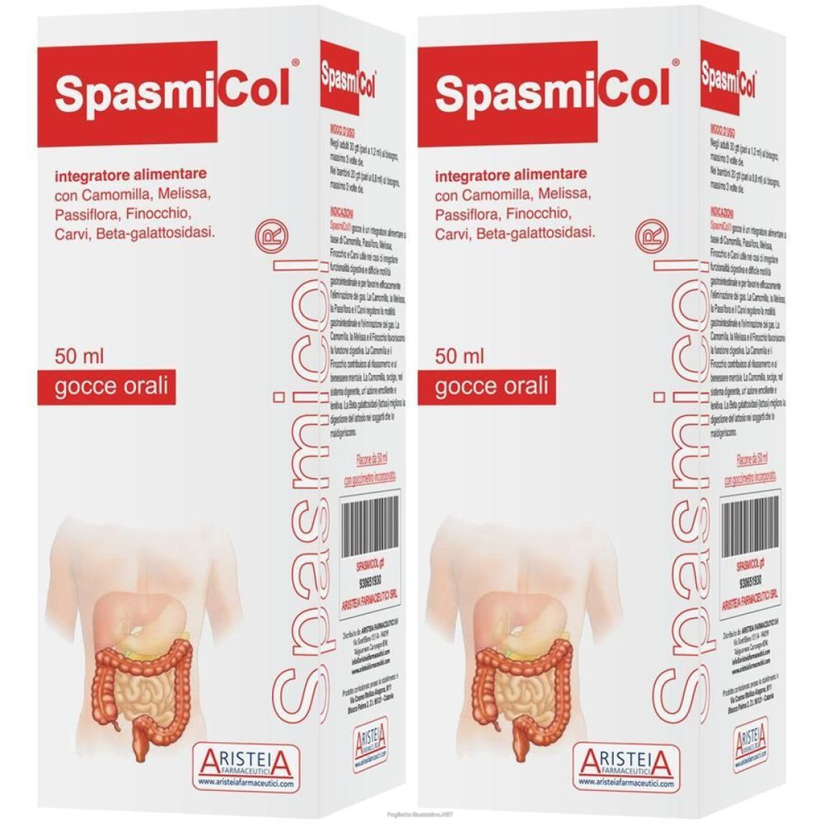 Cerca Offerte di aristeia farmaceutici spasmicol gocce orali 2x50 ml orali e acquista online