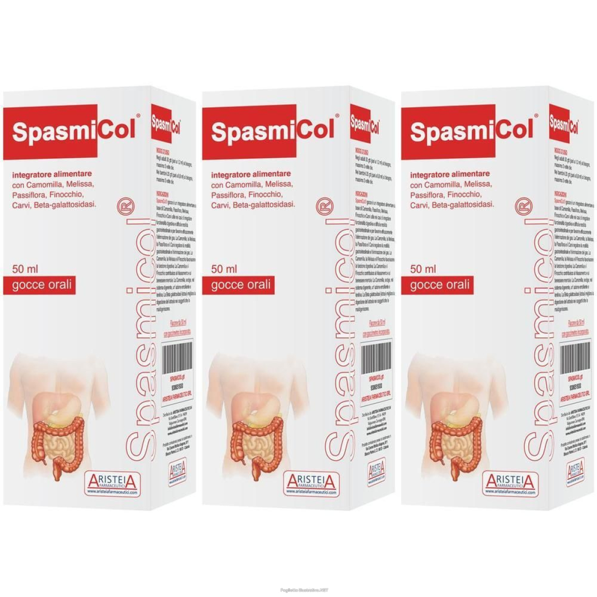 Cerca Offerte di aristeia farmaceutici spasmicol gocce orali 3x50 ml orali e acquista online