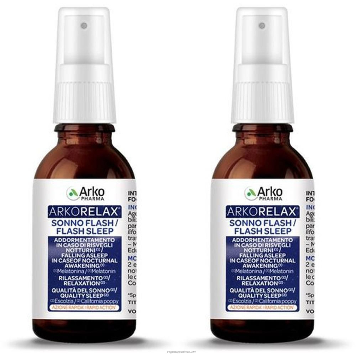 Cerca Offerte di arko pharma arkorelax sonno flash 2x20 g compresse e acquista online