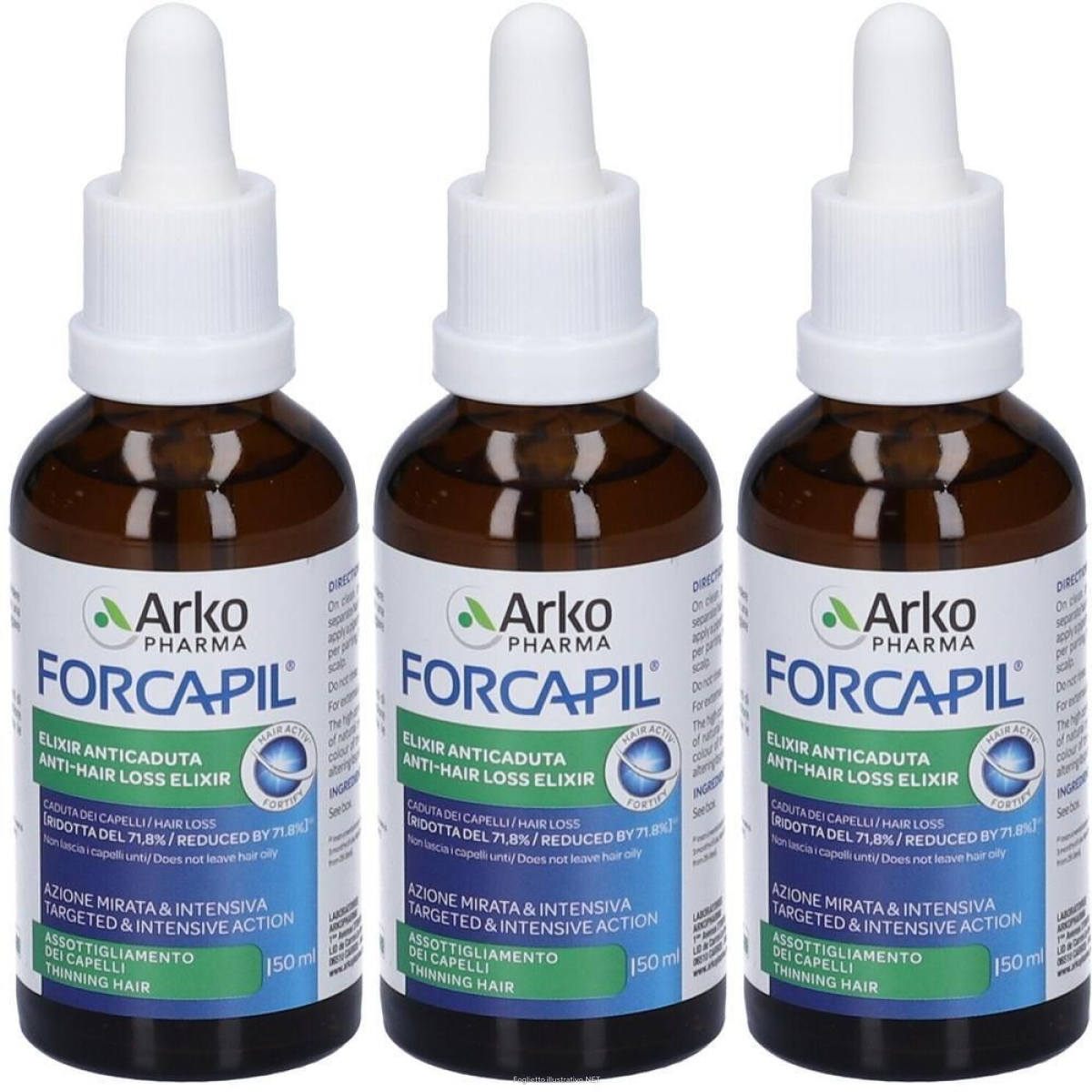 Cerca Offerte di arko pharma forcapil® elixir anticaduta 3x50 ml e acquista online