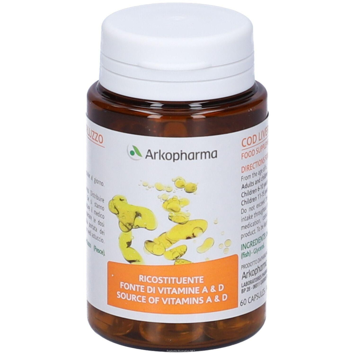 Cerca Offerte di arkocapsule olio di fegato merluzzo 4x33 g perle e acquista online