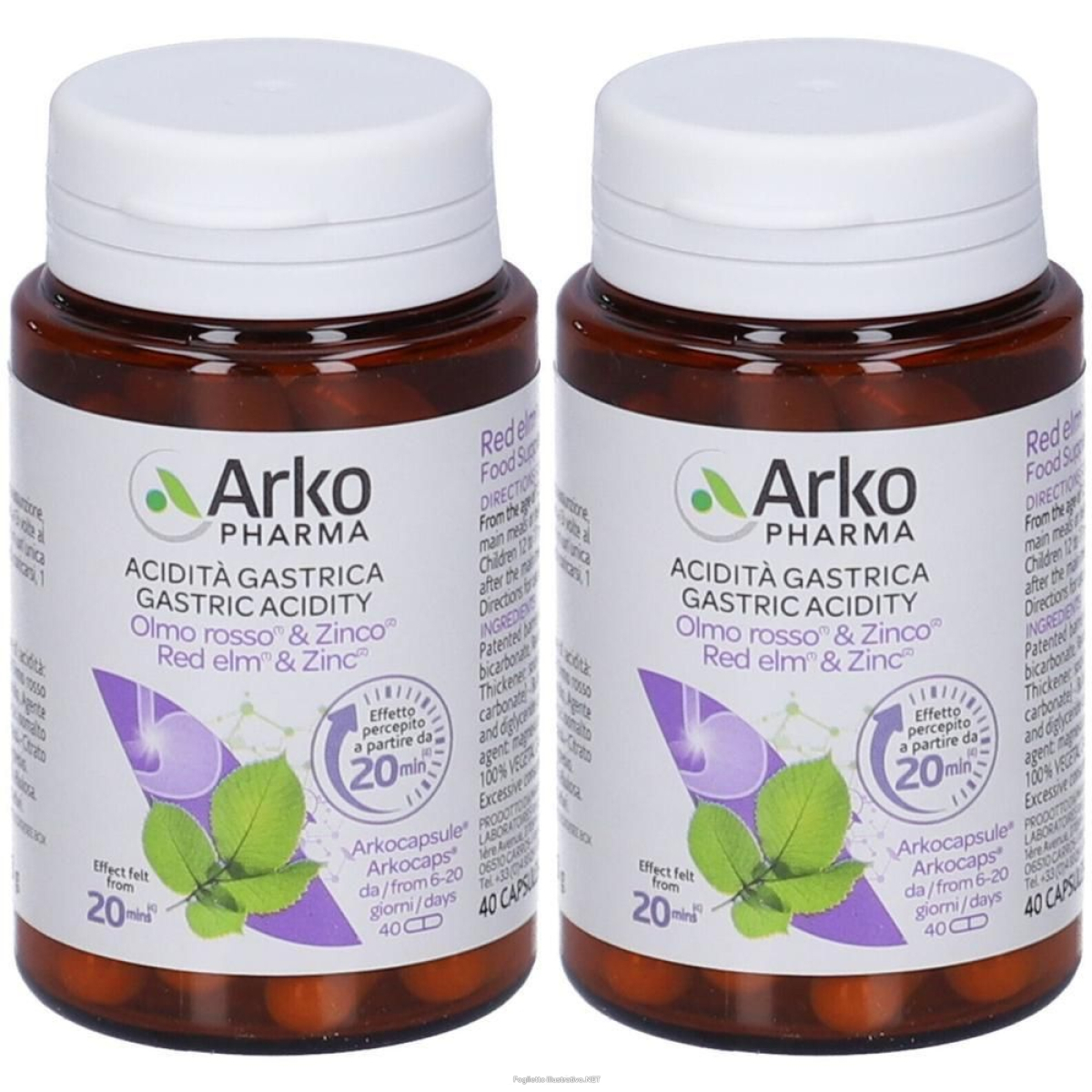 Cerca Offerte di arkopharma arcocapsule olmo rosso & zinco capsule 23 g e acquista online