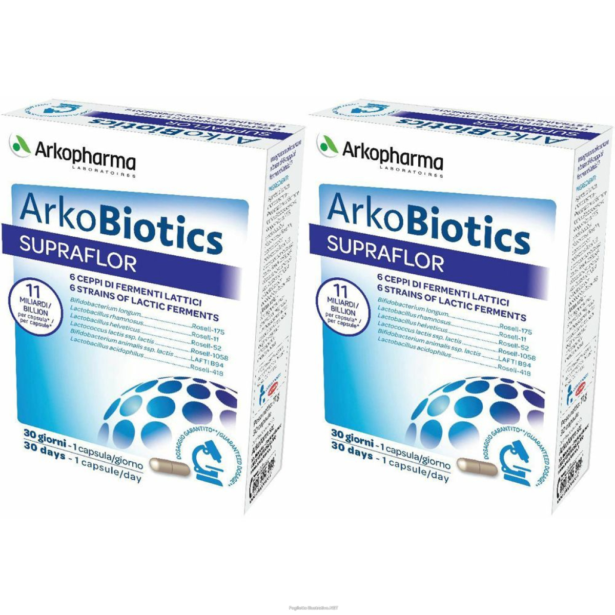 Cerca Offerte di arkopharma arkobiotics supraflor set da 2 2x11 g capsule e acquista online