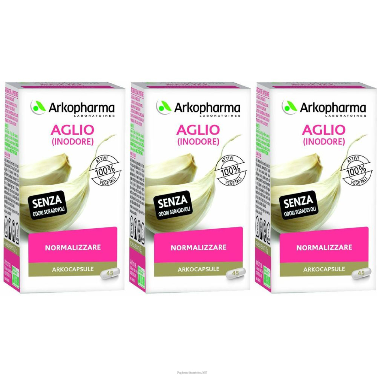 Cerca Offerte di arkopharma arkocapsule® aglio set da 3 3x45 pz capsule e acquista online