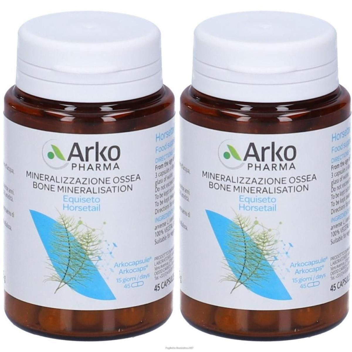 Cerca Offerte di arkopharma arkocapsule® equiseto 2x15 g capsule e acquista online