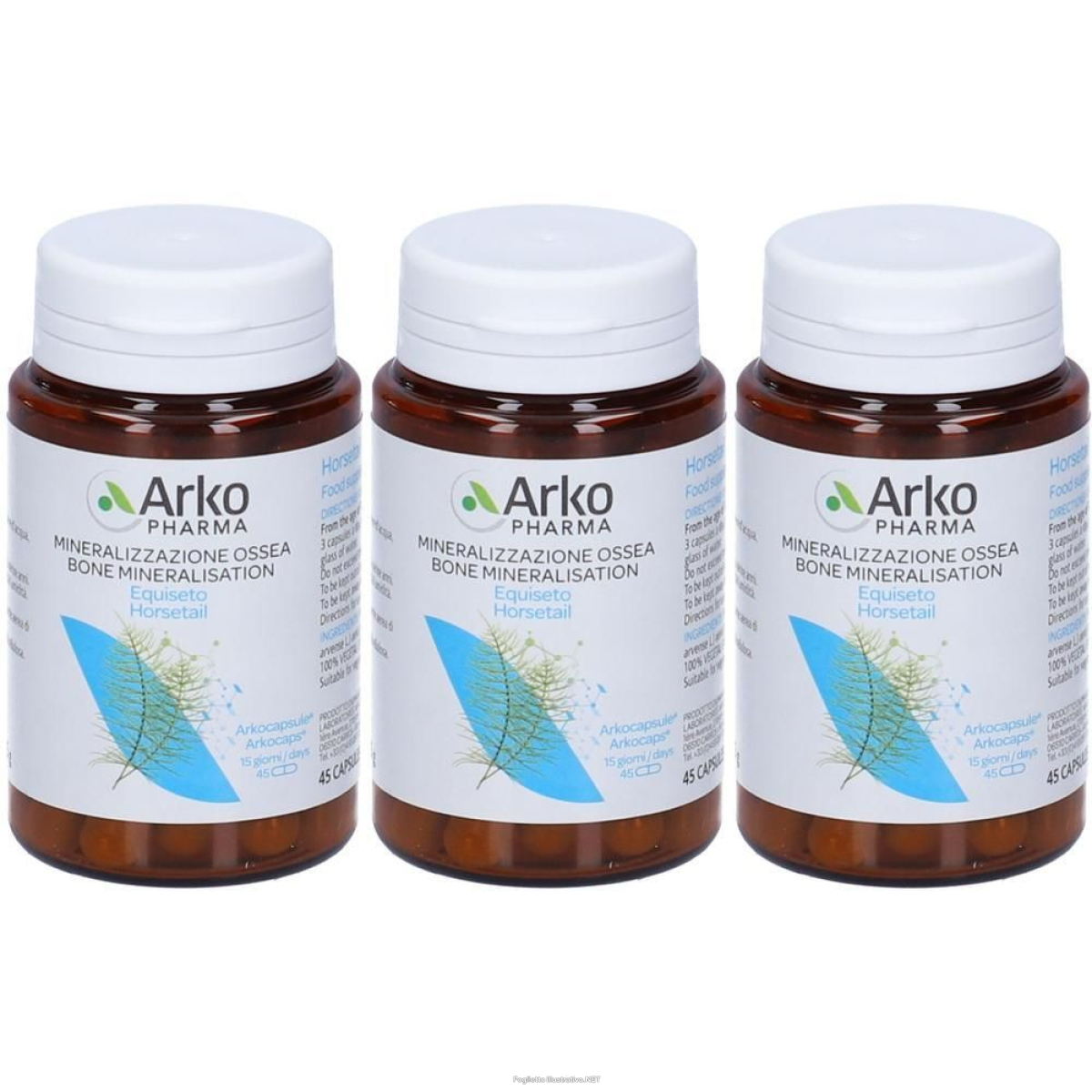 Cerca Offerte di arkopharma arkocapsule® equiseto 3x15 g capsule e acquista online
