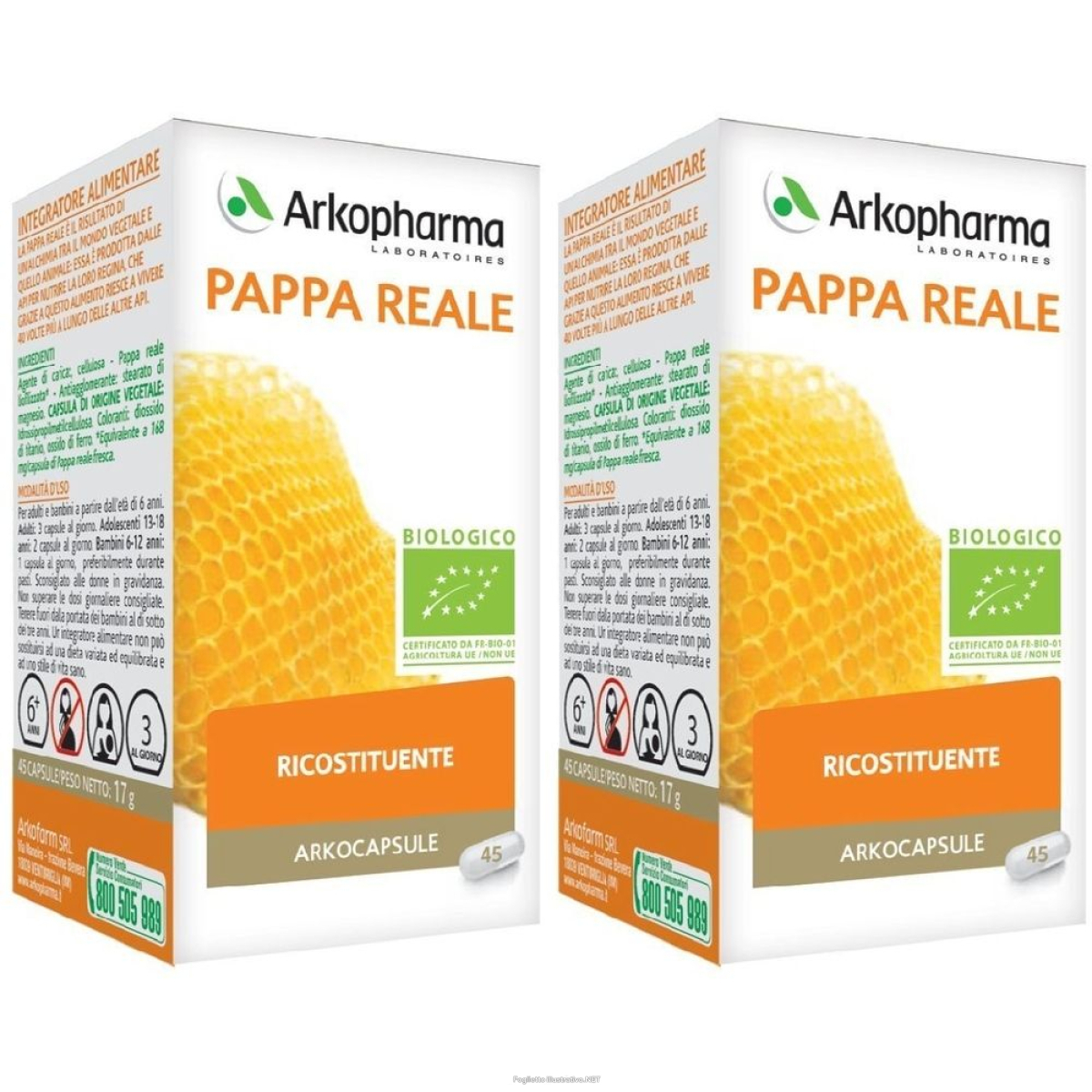 Cerca Offerte di arkopharma arkocapsule® pappa reale bio set da 2 pz capsule e acquista online