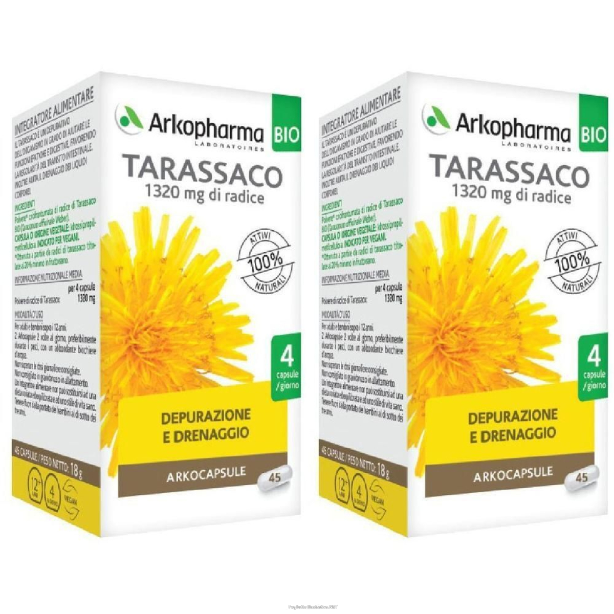 Cerca Offerte di arkopharma arkocapsule® tarassaco 2x18 g capsule e acquista online