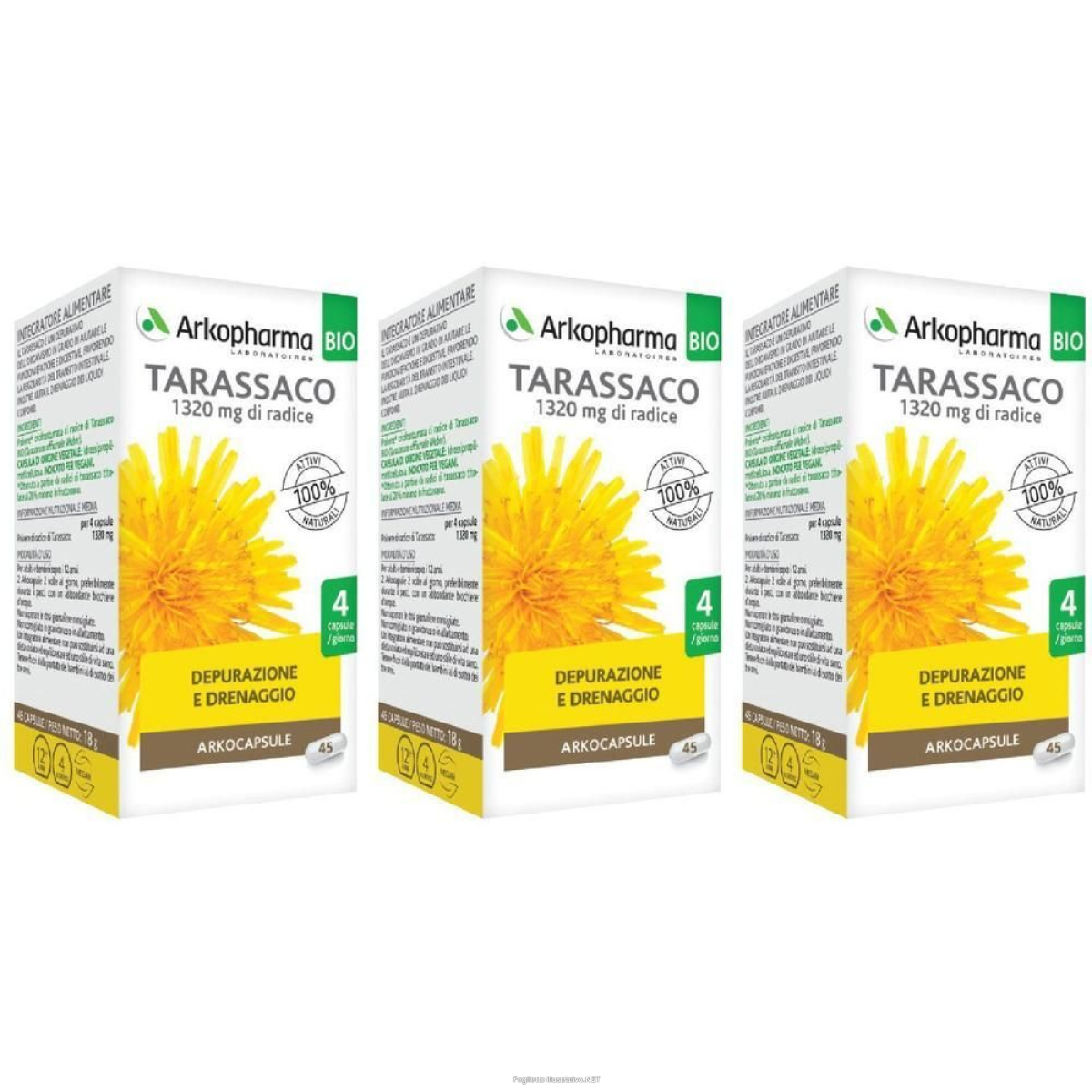 Cerca Offerte di arkopharma arkocapsule® tarassaco 3x18 g capsule e acquista online