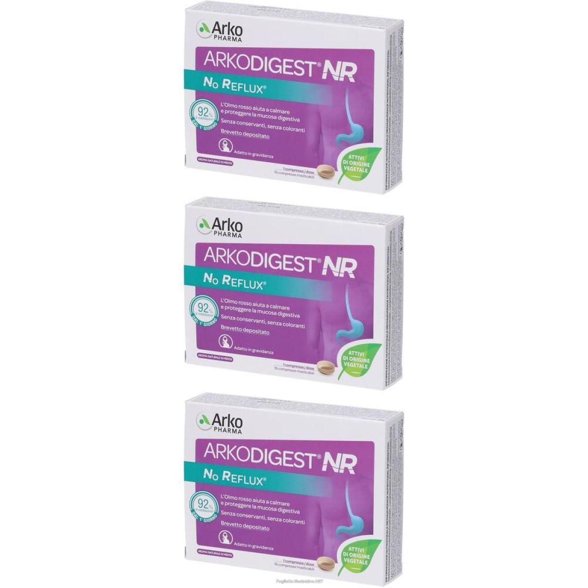 Cerca Offerte di arkopharma arkodigest® no reflux nr 3x32 g compresse masticabili e acquista online
